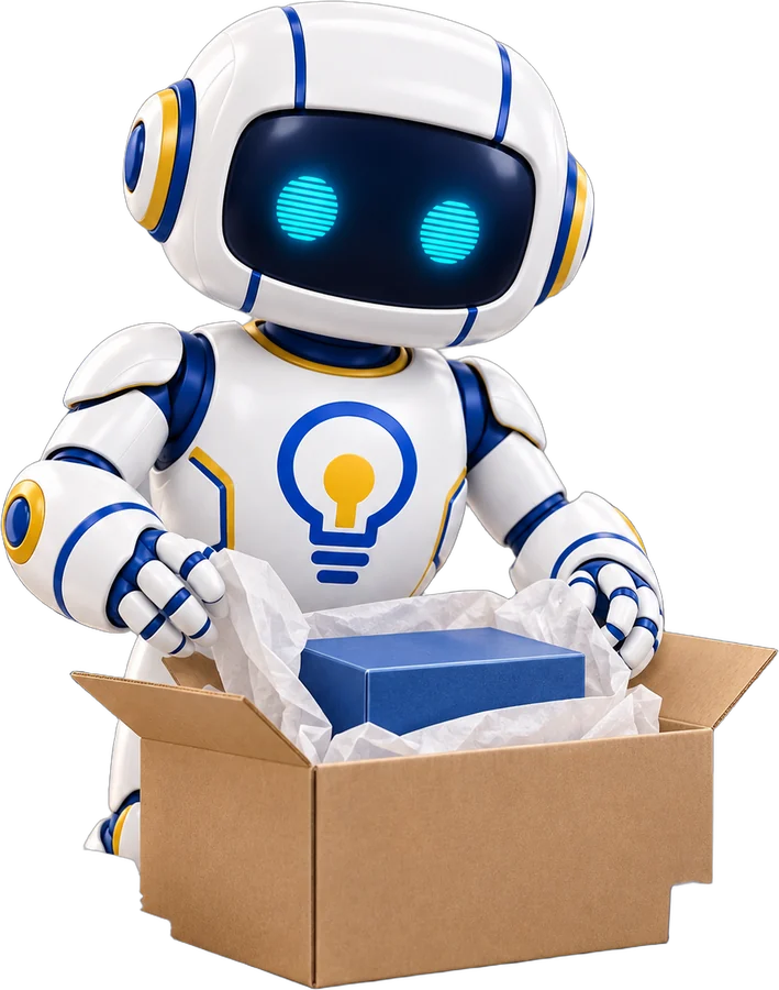 Mapa de Ideias mascot in action: ERP, API and System Integrations